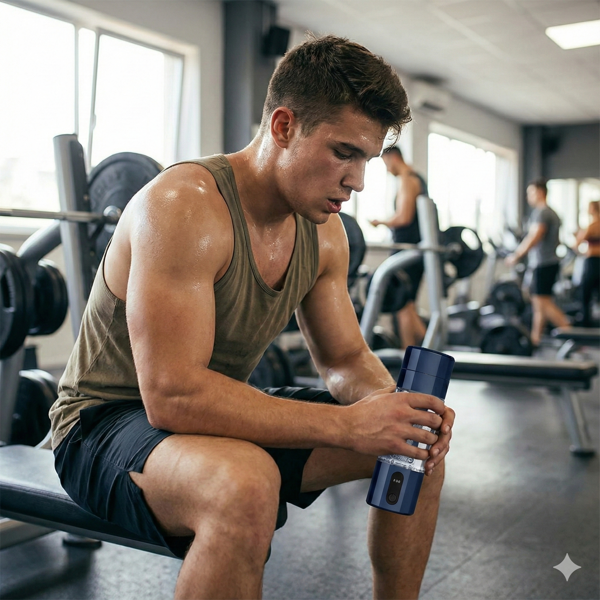 BalanceH2 Vesinikuvee Pro pudel must