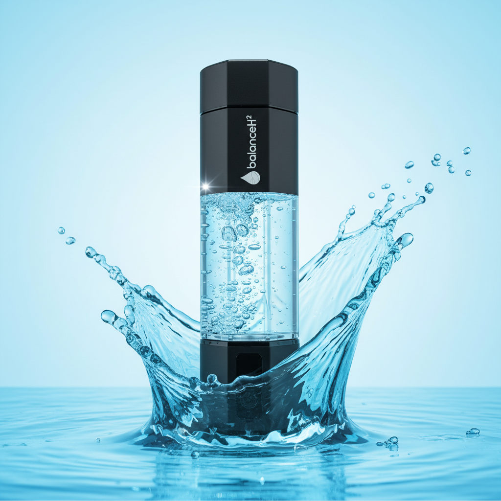 BalanceH2 Vesinikuvee Pro pudel must